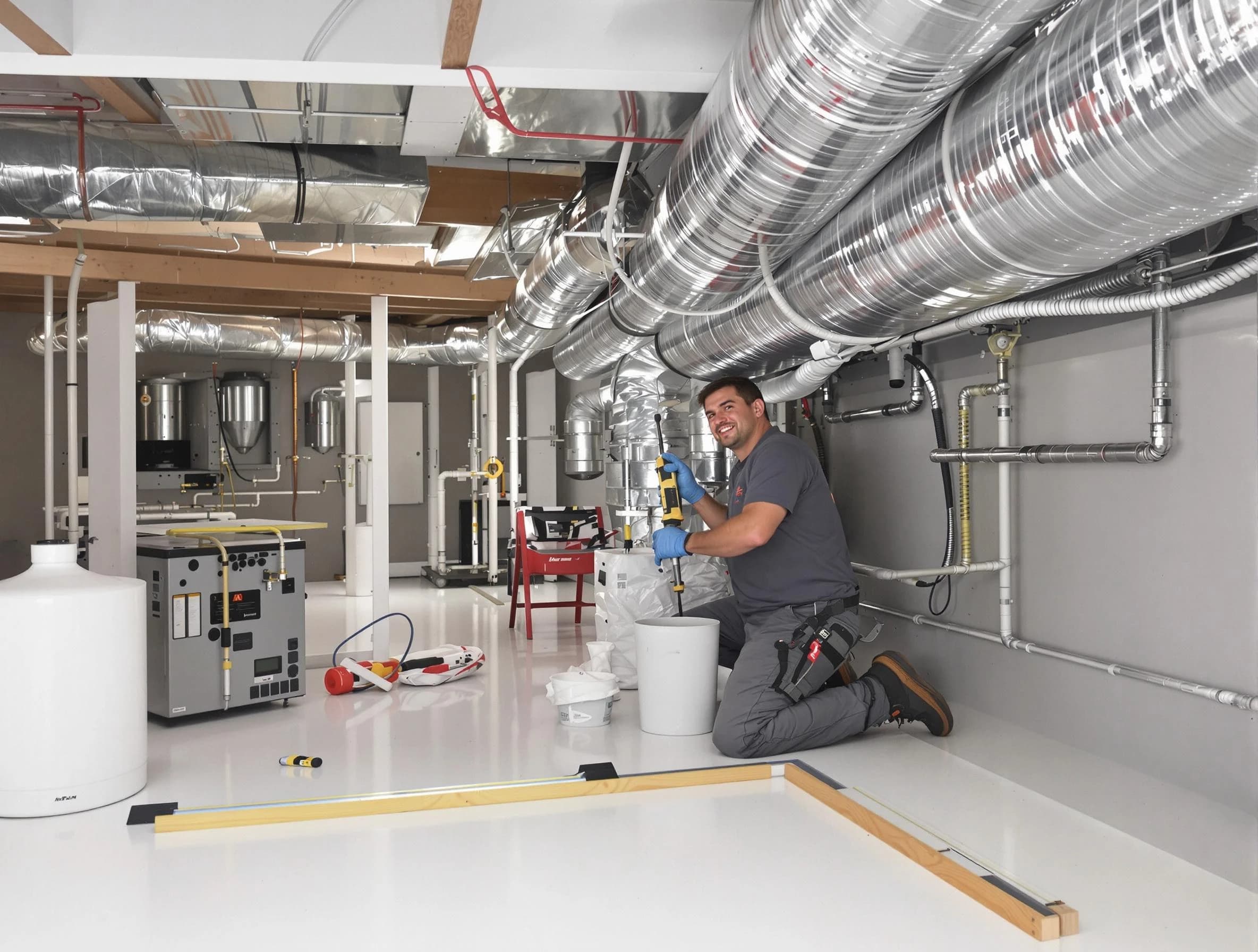 Professional duct sealing service by Longmont Air Duct Cleaning in Longmont