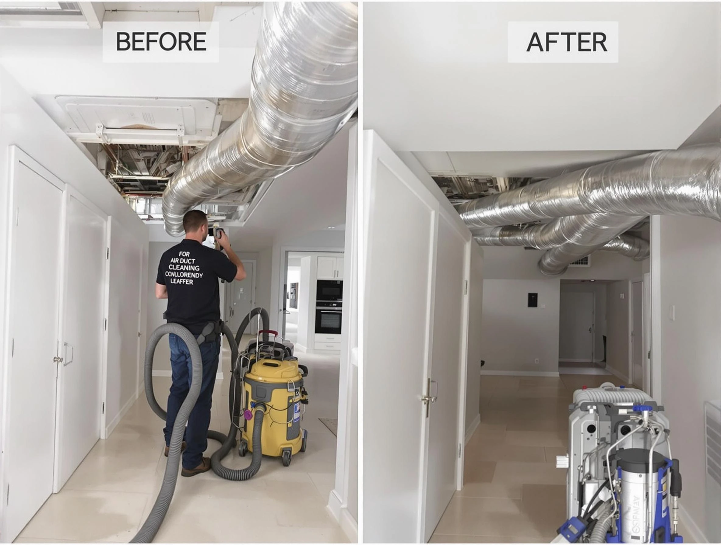 Longmont Air Duct Cleaning professional performing thorough air duct cleaning in Longmont
