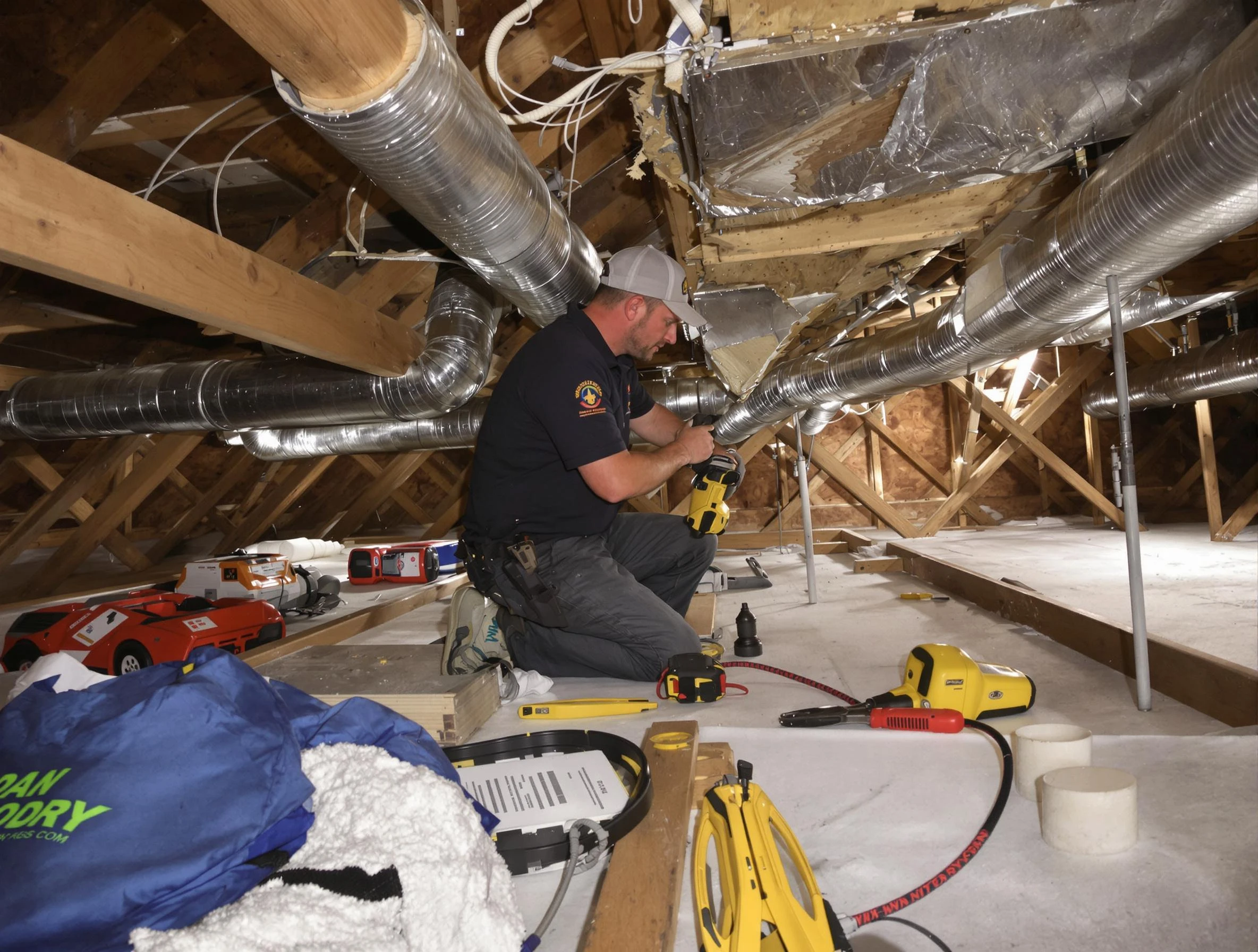 Professional air duct repair by Longmont Air Duct Cleaning in Longmont